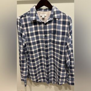 Calvin Klein Plaid Button Down